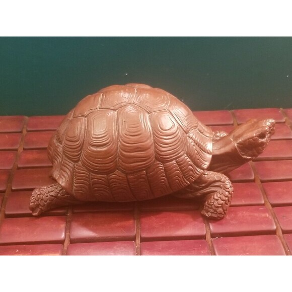 Vintage Red Mill Turtle Figurine 7"x4.5"x3" - Picture 4 of 8